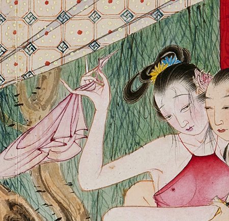 林周县-迫于无奈胡也佛画出《金瓶梅秘戏图》，却因此成名，其绘画价值不可估量